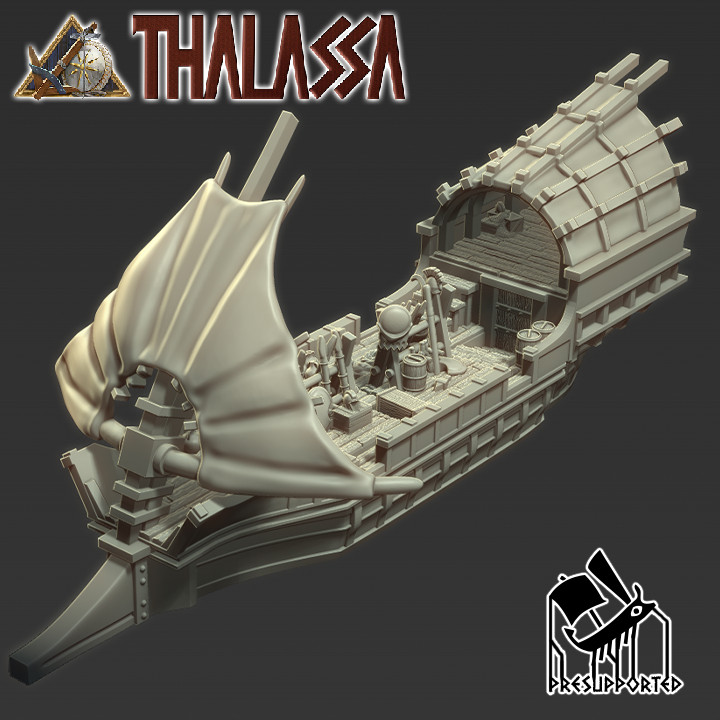 Thalassa: Aeraki Aeolian Wargalley Class Main Ship image