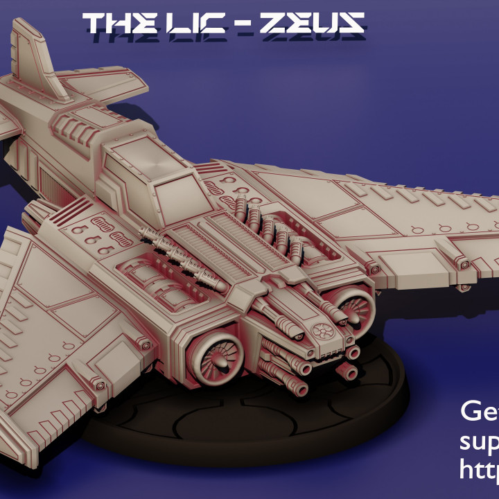 The LIC HN -  Zeus Heavy Fighter image