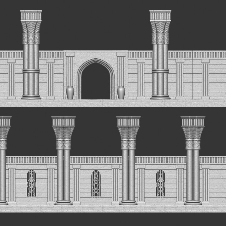 Persian Bath House/Temple/Palace Terrain