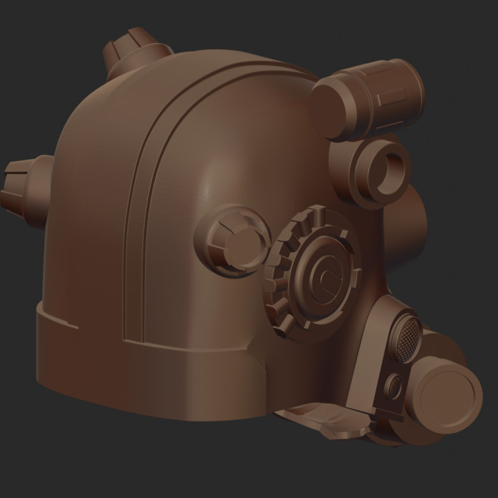 RANGER WANDERER HELMET PRINTABLE V STL