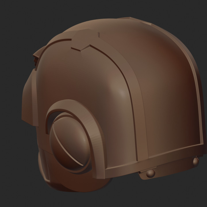 RANGER WANDERER HELMET PRINTABLE V STL image