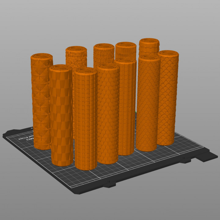 DnD terrain rollers – Roofs and Coverings image