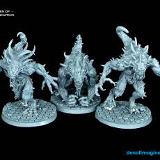 Picture of print of Demons - Void Stompers with 60mm Bases set
