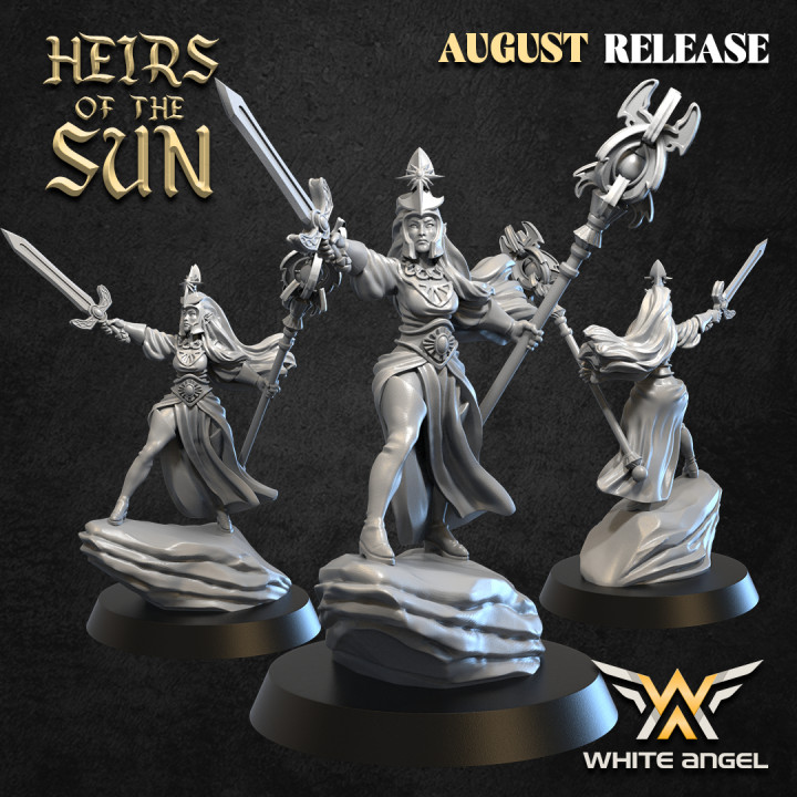 HGH PRIESTESS OF THE HIGH KINGDOM - HEIRS OF THE SUN (AUGUST 2023 RELEASE) (ELF FROM ELVES OF THE SUN)