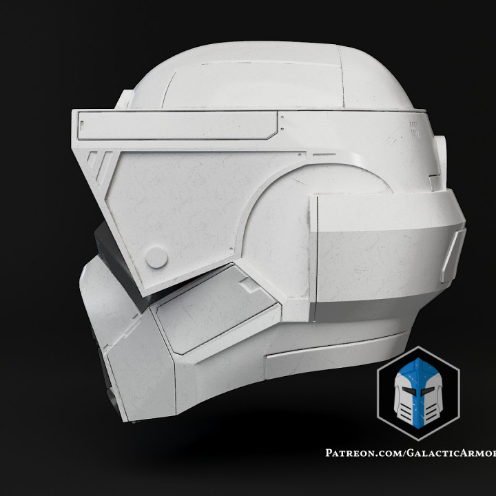 3D Printable Scout Spartan Helmet - 3D print Files by Galactic Armory
