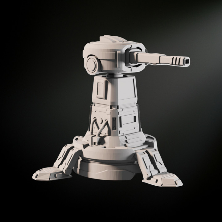 Sci-Fi Turret 1 image