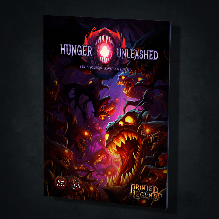 Hunger Unleashed DnD 5e Module (Level 3-5) + Artworks + Maps + Tokens image