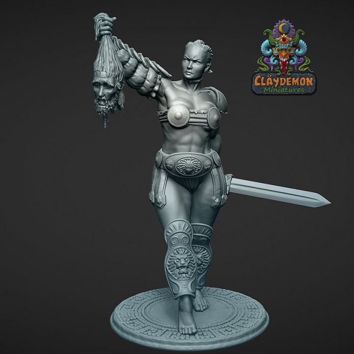 Vitruvia the Gladiatrix - armored version image