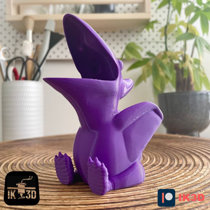 CHUBBY PTERODACTYL DINO PENCIL HOLDER - NO SUPPORTS