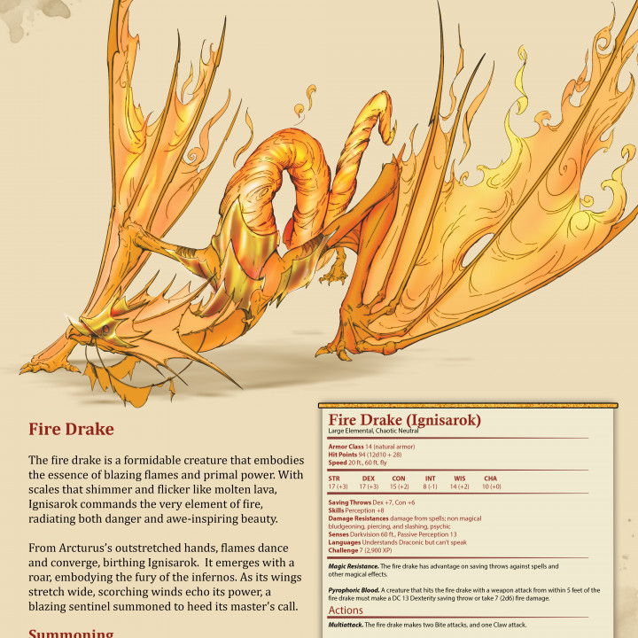 Ignisarok - Fire Drake image
