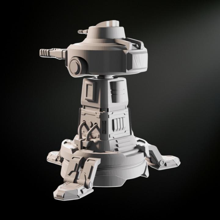Sci-Fi Turret 2 image