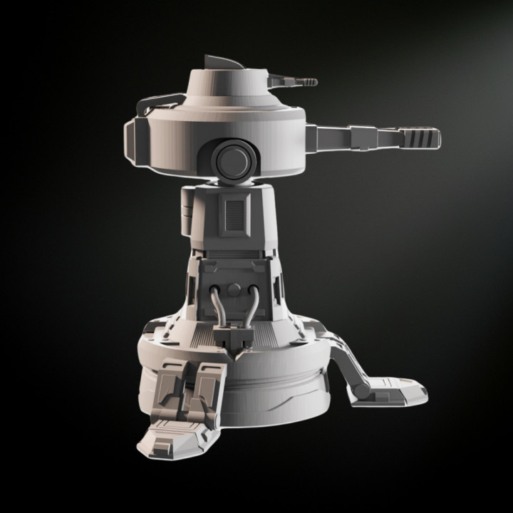 Sci-Fi Turret 2 image