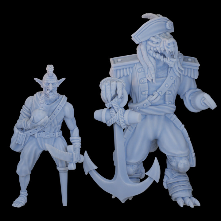 Pirate Officers Part 2 (2pcs) - Pirates and Swashbucklers Vol.II Kickstarter