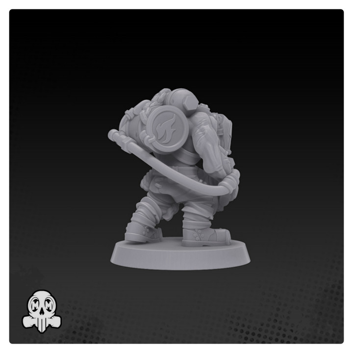 Orc Commando Flame Thrower Modular Kit