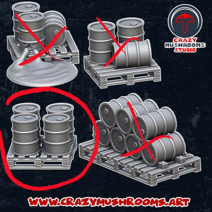 scenery barrel