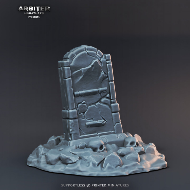 Scatter terrain and props from Arbiter Miniatures Kickstarter 2: Desolate Plains image