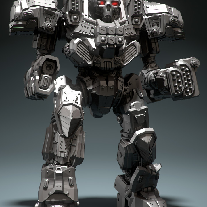 Photo of Combat Mech 3D Model