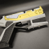 Combatech EON pistol prop replica print image