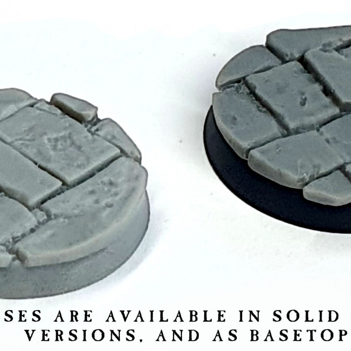 Flagstone Bases Collection ( Round)