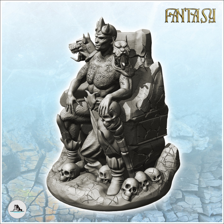 Mythological miniatures pack No. 1 - Ancient Fantasy Magic Greek Roman Old Archaic Saga RPG DND image