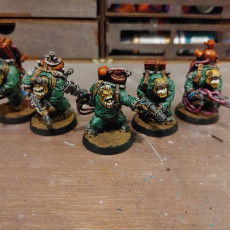 Picture of print of Orc Flesh Busters Team