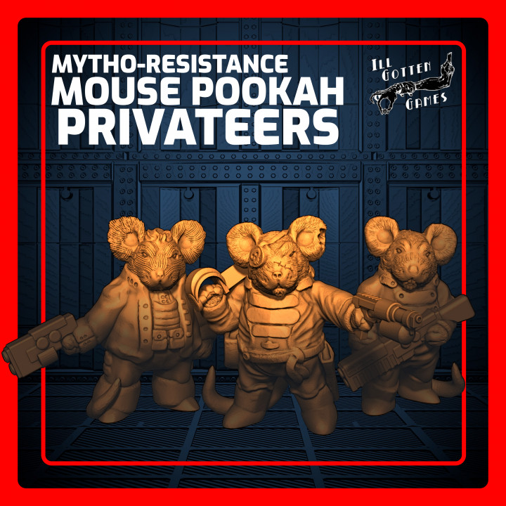 Mytho-Resistance Mouse Pookah Privateers image