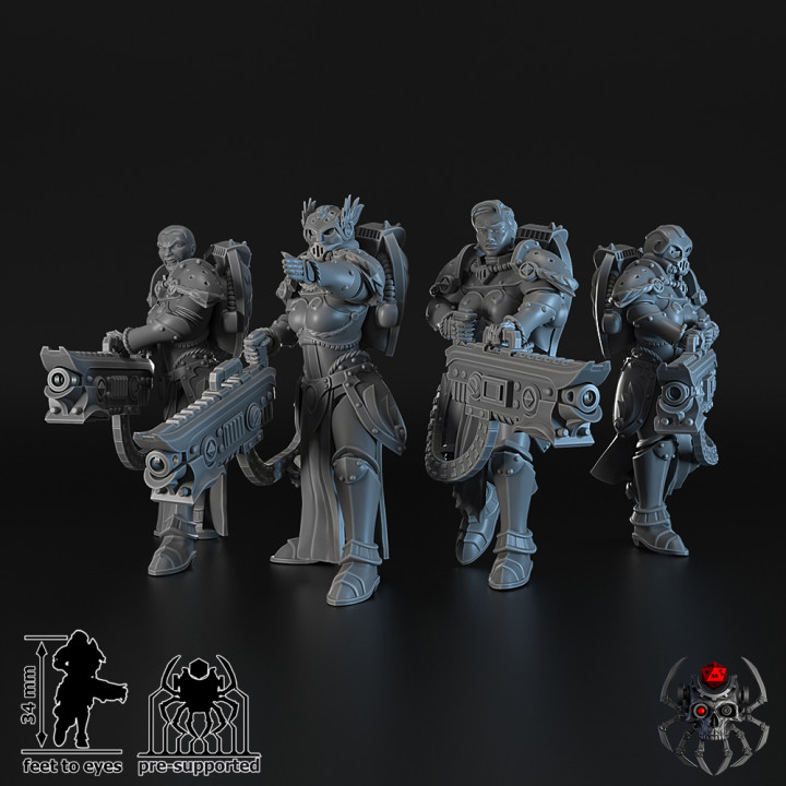 Widows of Retribution Heavy Gun Squad