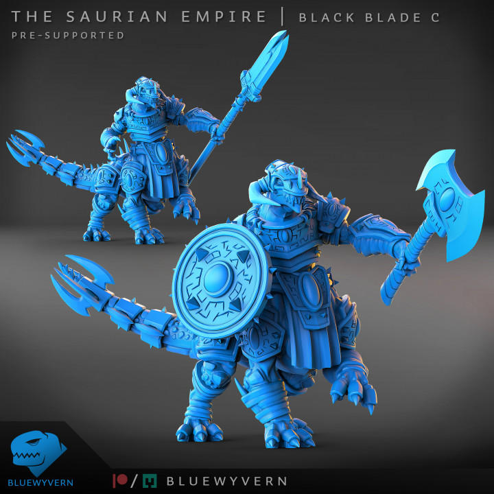 The Saurian Empire - Black Blade C (Modular) image