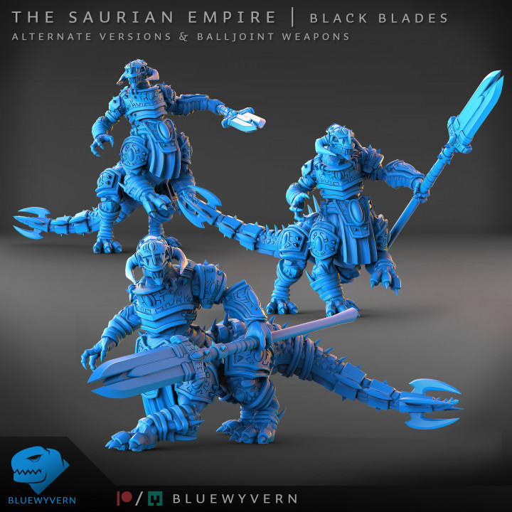 The Saurian Empire - Black Blades (Modular) image