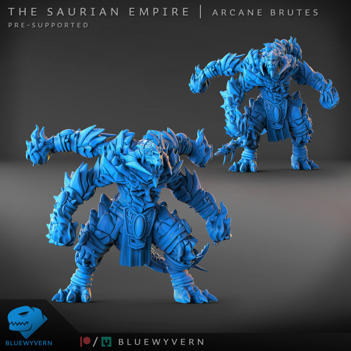 The Saurian Empire - Arcane Brutes (Modular) image