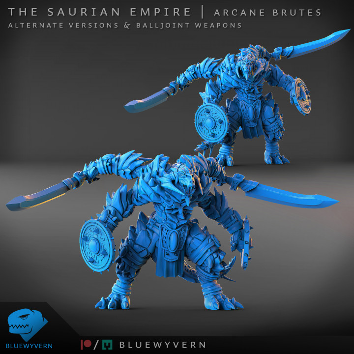 The Saurian Empire - Arcane Brutes (Modular) image