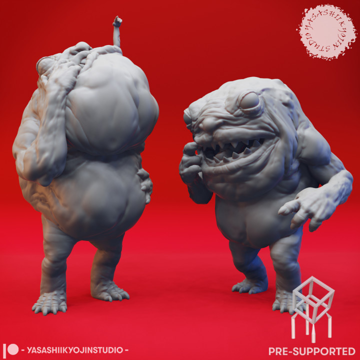 Banderhobb Pair - Tabletop Miniatures (Pre-Supported) image