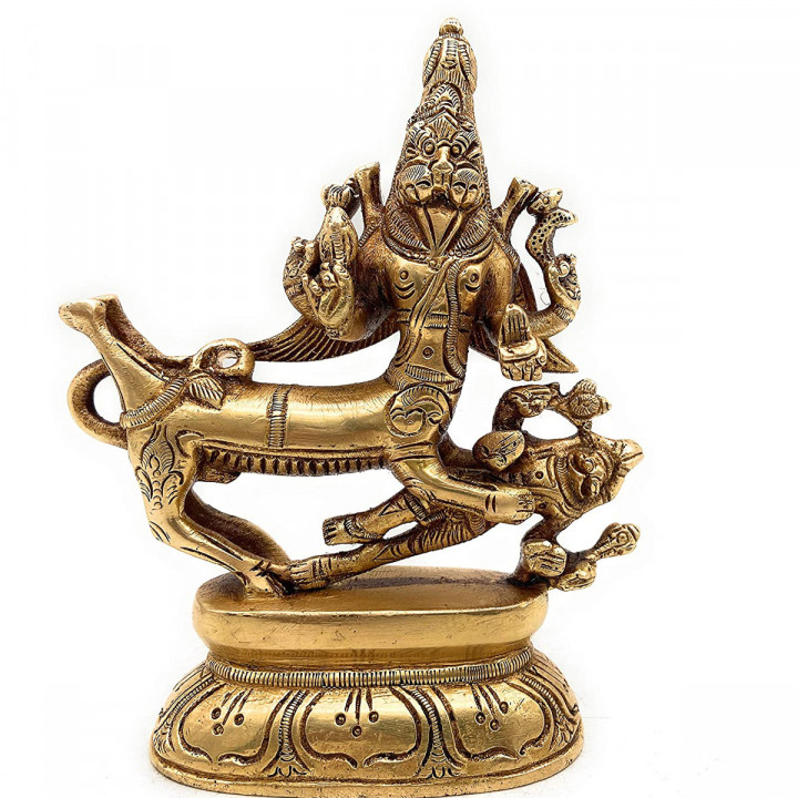 Sharabha - Part Lion, Part Bird Avatar of Shiva image