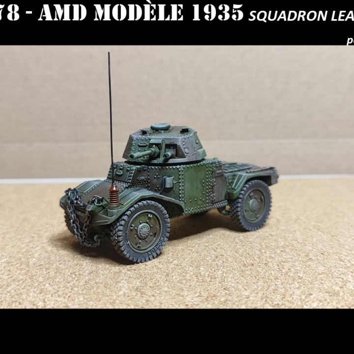 Panhard 178 SQUADRON LEADER, 3 different variations in this pack image