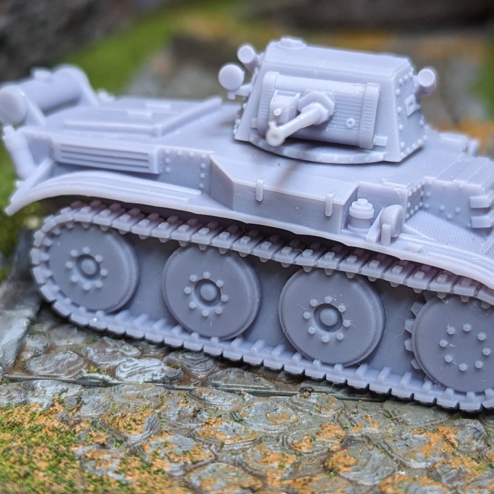 STL PACK - 14 Fighting vehicles of LEND-LEASE - WW2 (1:56, 28mm) - PERSONAL USE image