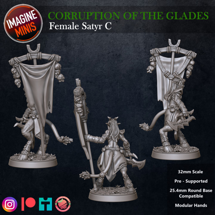 Corruption Of The Glades 3 - Female Satyr C