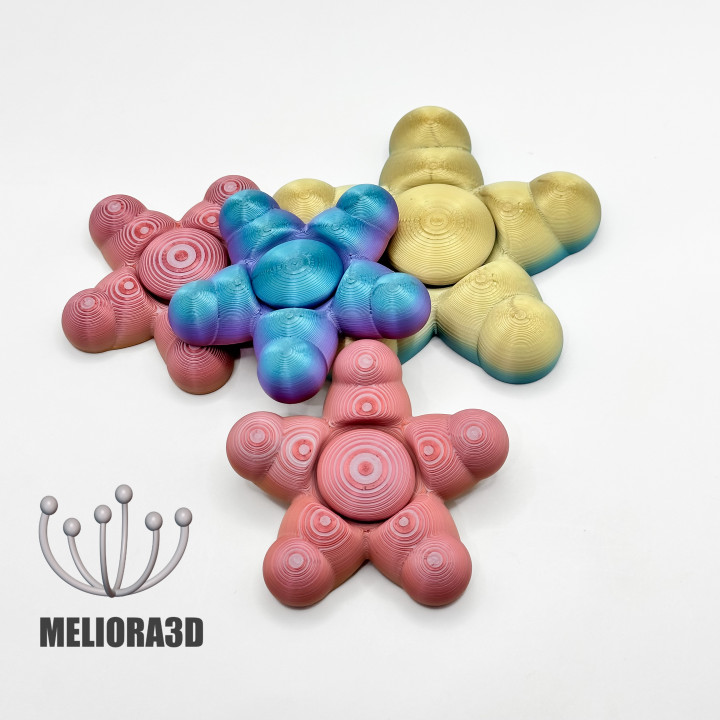 Fidget the Purge Friendly Starfish Spinner