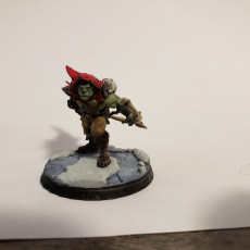 Picture of print of Half-Orc Male Ranger - RPG Hero Character D&D 5e - Titans of Adventure Set 19