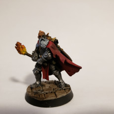 Picture of print of Human Male Paladin - RPG Hero Character D&D 5e - Titans of Adventure Set 25
