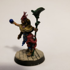 Picture of print of Elf Female Druid - RPG Hero Character D&D 5e - Titans of Adventure Set 26