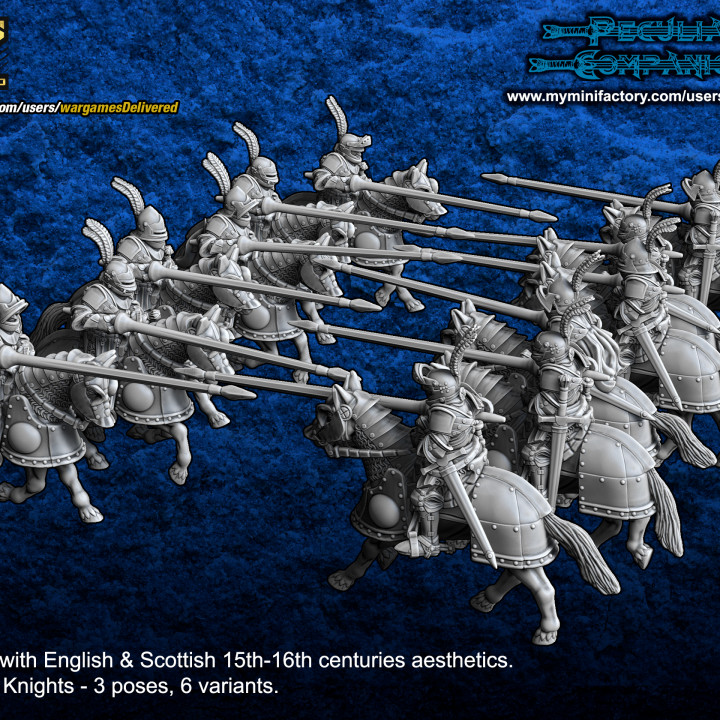 Anglo-Scots Heavy Cavalry image