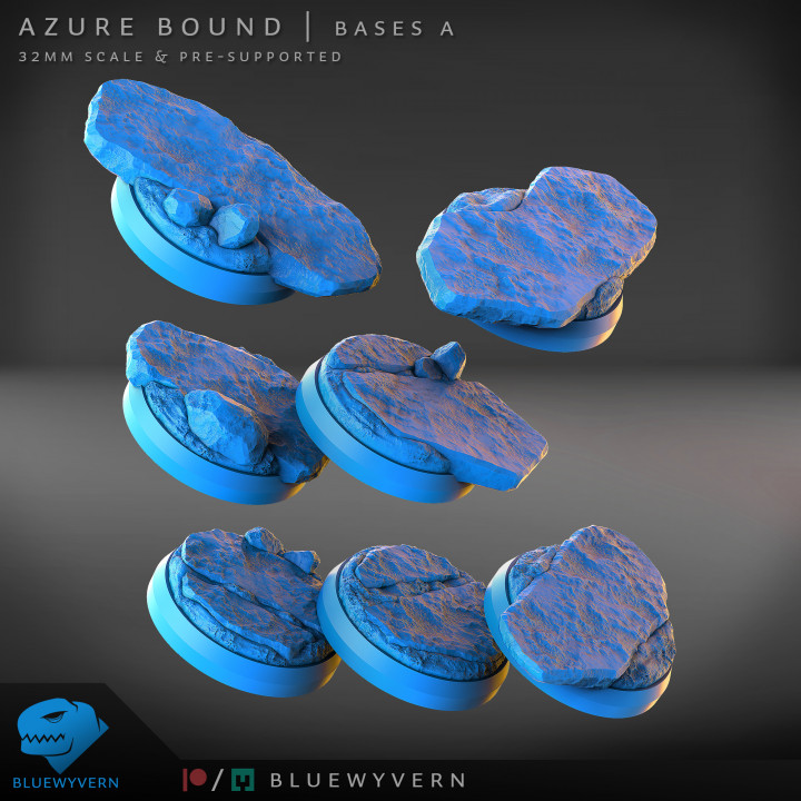 Azure Bound - Bases A