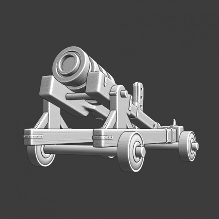 Medieval mobile bombard image