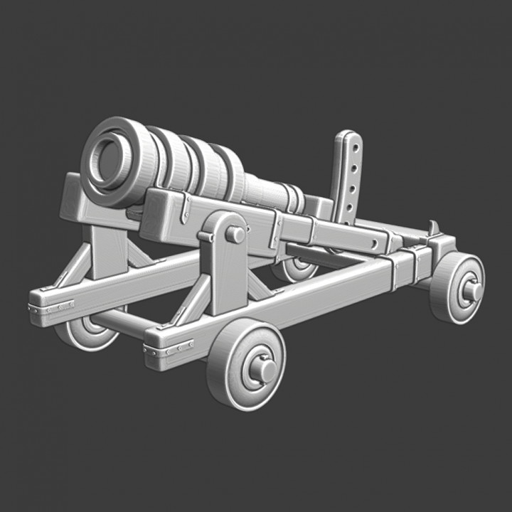 Medieval mobile bombard image