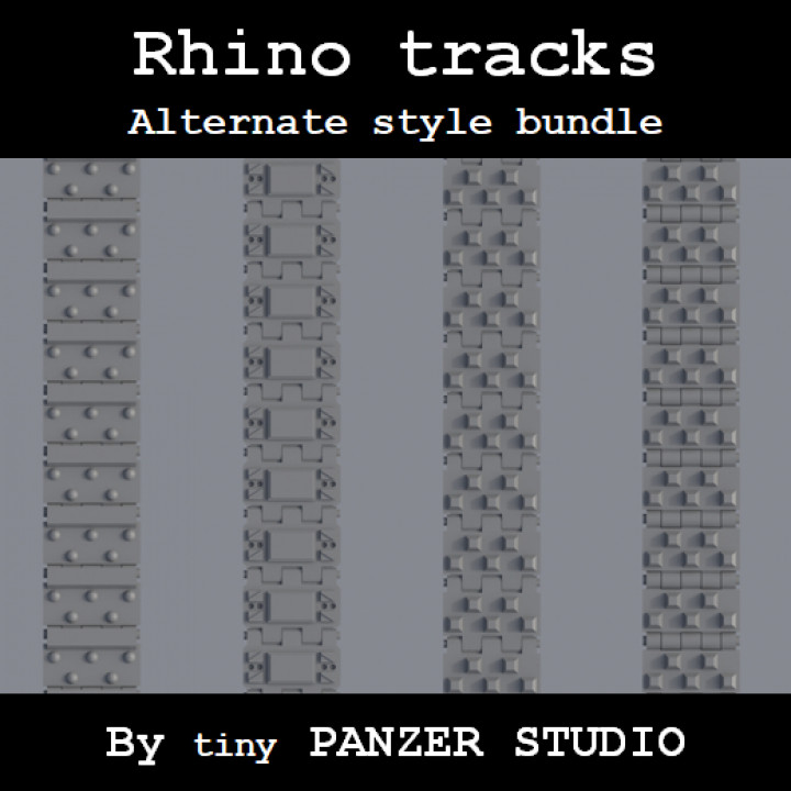 Rhino replacement track treads image