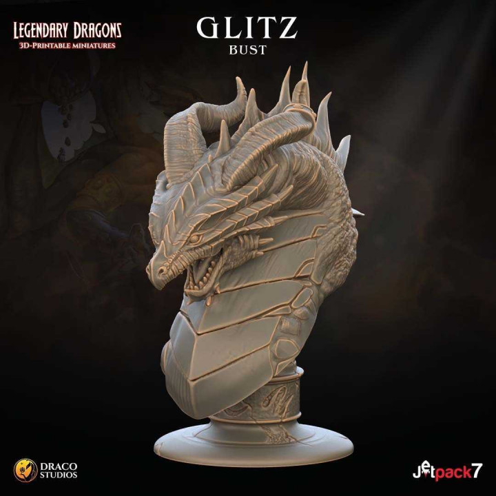 Legendary Dragons - Glitz Bust's Cover