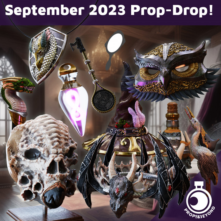 September 2023 Prop Drop - Sorceress’ Boudoir image