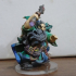 Abraham The Overlord [PRE-SUPPORTED] Sorcerer Wizard Dwarf print image
