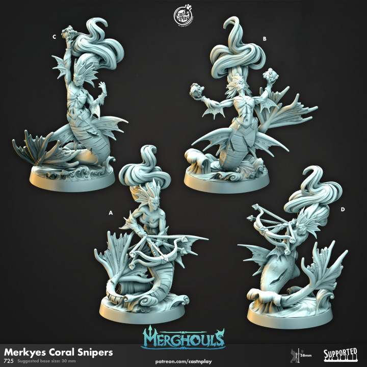 Merkyes Coral Snipers (Pre-Supported) image