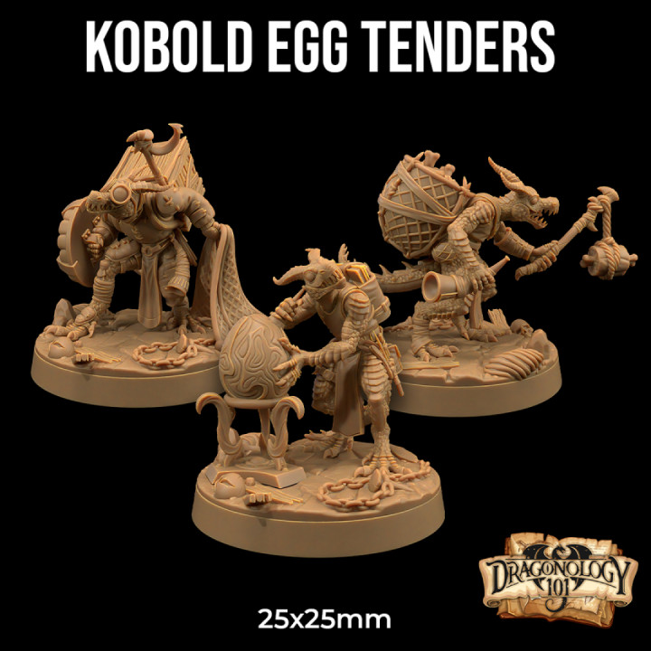 Kobold Egg Tenders | PRESUPPORTED | Dragonology 101 image